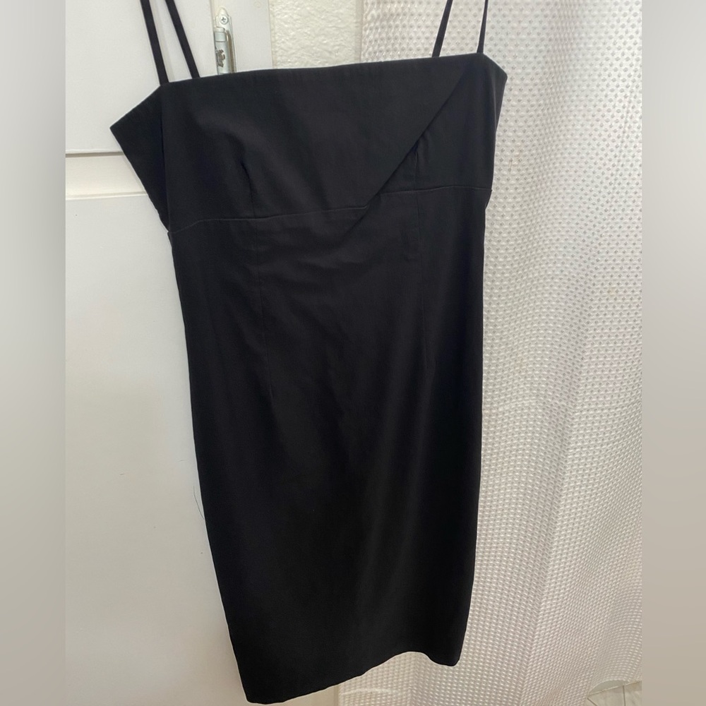 Black Strapless Dress